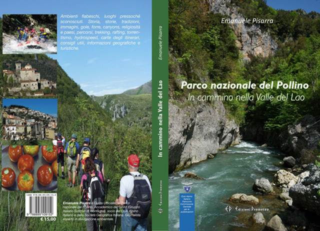 copertina della nuova guida del Pollino - In Cammino nella valle del Lao (91447 bytes)